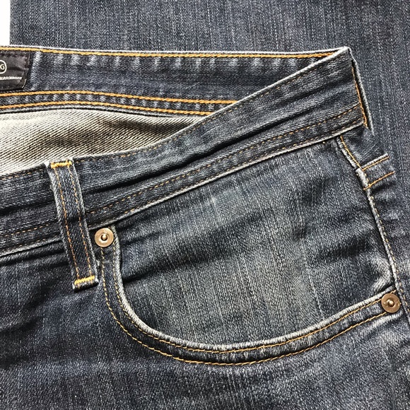 AG Adriano Goldschmied Denim Jeans Men's Size 38 x 34 The Hero Relaxed Fit. - Picture 6 of 12